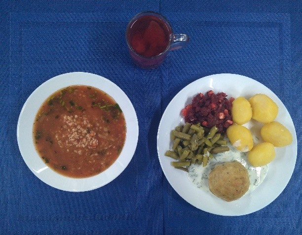Zdjęcie posiłku: Poznań, Ludwikowo obiad dieta cukrzycowa