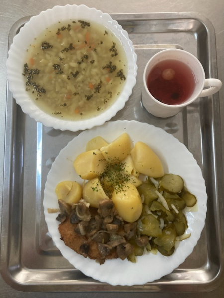 Zdjęcie posiłku: Chodzież obiad dieta podstawowa