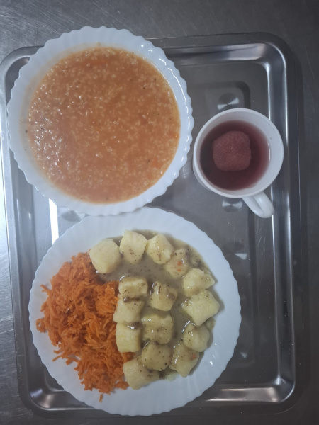 Zdjęcie posiłku: Chodzież obiad dieta podstawowa